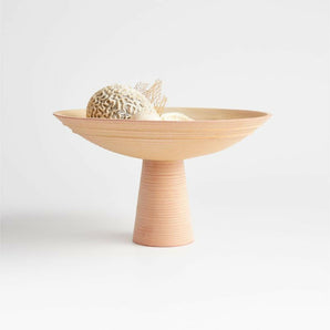 Terra Délicat Pedestal Centerpiece Bowl by Athena Calderone