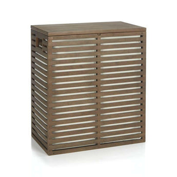 Dixon Bamboo Hamper with Liner.