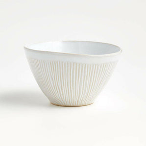 Dover Glazed Stoneware Bowl.