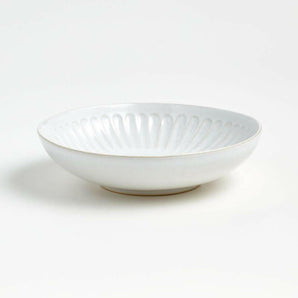 Dover White Low Bowl.