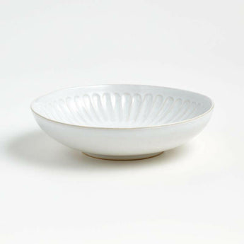 Dover White Low Bowl.