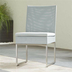 Dune Outdoor Dining Side Chair with Sunbrella® Cushion
