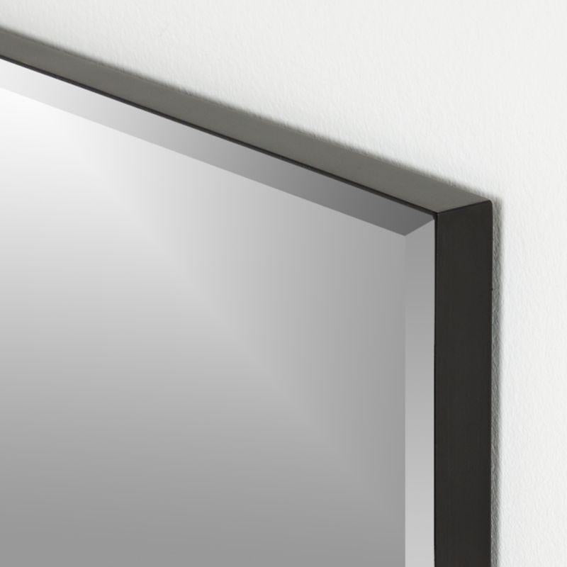 Mirrored R Design Edge Rectangle Mirror