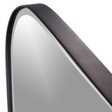 Edge Rectangle Black Wall Mirror.