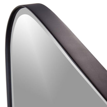 Edge Rectangle Black Wall Mirror.