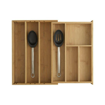 Expandable Bamboo Gadget Tray.