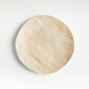 Faux Bois Melamine Salad Plate