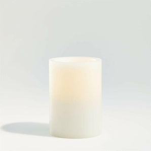 Flameless Wax Pillar Candle.