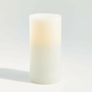 Flameless Wax Pillar Candle.