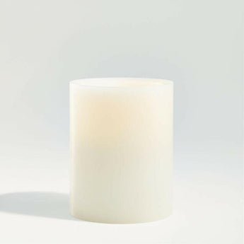 Flameless Wax Pillar Candle.