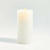 Flicker Flameless Wax Pillar Candle.