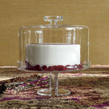 Footed Cake Stand with Dome.