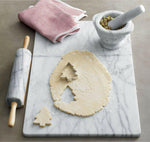 French Kitchen Marble Rolling Pin with Stand