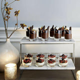 French Kitchen Marble 2-Tier Server.