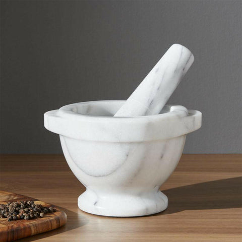 French Kitchen Marble Mortar and Pestle
