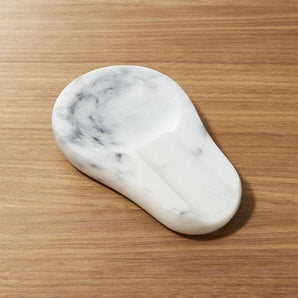 French Kitchen Marble Spoon Rest.