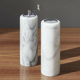 French Kitchen Marble Salt-Pepper Shaker.