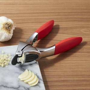 Red Garlic Press & Slice.