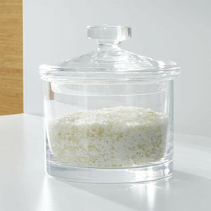 Medium Glass Canister.