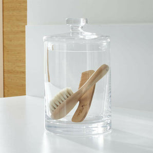 Extra Large Glass Canister.
