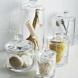 Large Glass Canister.