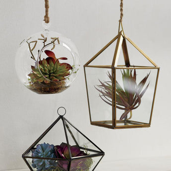 Red Yucca Faux Succulent Stem.