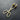 Gold Mini Scissor-Handled Serving Tongs.
