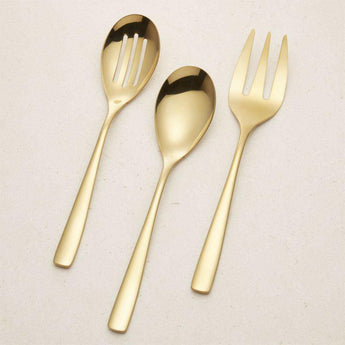 Gold Serving Spoon.
