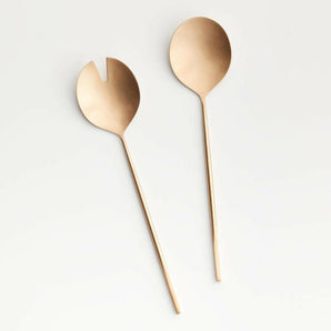 Gold Servers Set of 2.