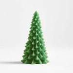 Tree Candle 8" Green