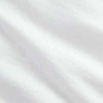 White Natural Hemp Sham.