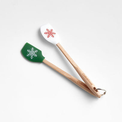 Holiday Cheer Mini Spatulas Set of 2.