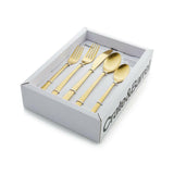 Jasper Gold 20-Piece Flatware Set.