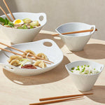 Kai 11" Noodle Bowl with Chopsticks