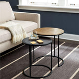 Knurl Small Nesting Table.