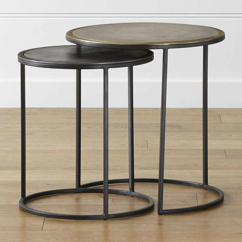 Knurl Nesting Accent Tables Set of Two