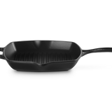 Le Creuset Square Frying Pan, Black.