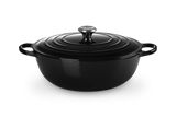 Le Creuset Cocotte Black 26cm.