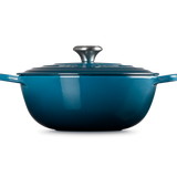 Le Creuset Cocotte Round Iron Casserole.