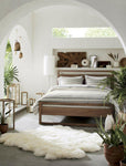 Linea II Natural Queen Bed
