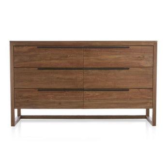 Linea Natural 6-Drawer Dresser.