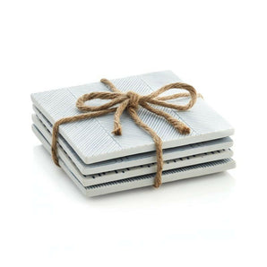 Linea Tile Coasters, Set of 4.