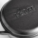Lodge ® Chef Collection 6-Qt. Cast Iron Double Dutch Oven.