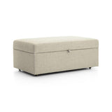 Lounge Deep Strong Ottoman with Tray.