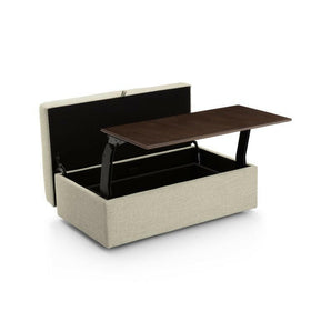 Lounge Deep Strong Ottoman with Tray