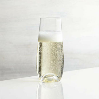 Lulie 10-Oz. Stemless Champagne Glass.