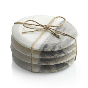 Set of 4 Marble Coasters.