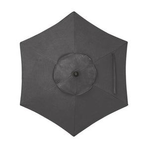 6' Round Umbrella Cover Charcoal
