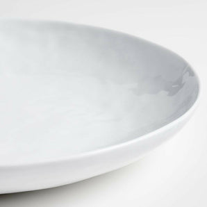 Mercer White Porcelain Coupe Dinner Plate.