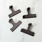 Metal Magnetic Chip Clips, Set of 4.